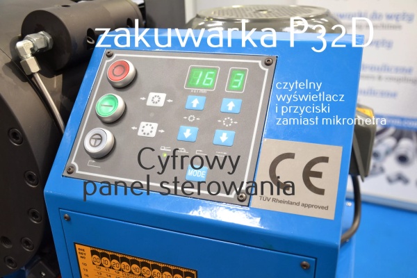 panel cyfrowy zakuwarki cyfrowej