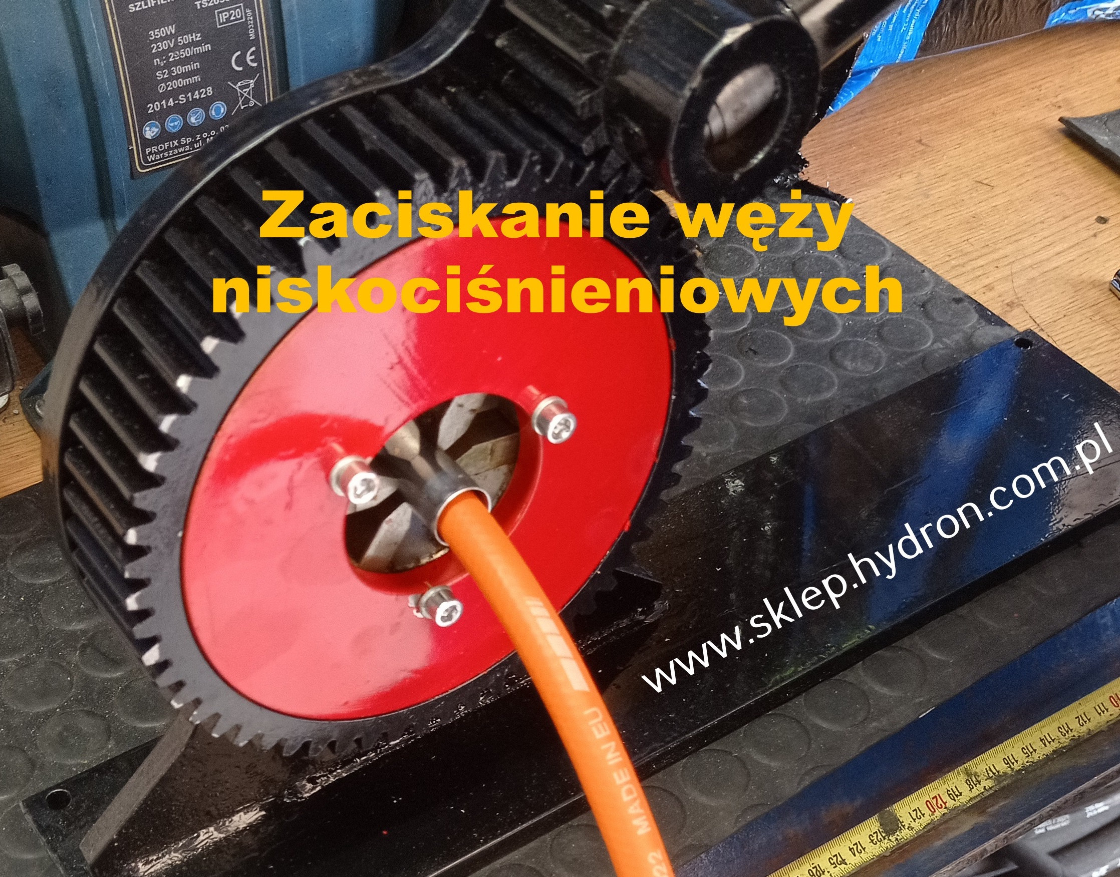 Zakuwarka do przewodów niskociśnieniowych