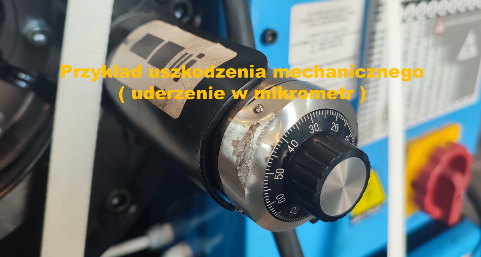 Uszkodzenie mechaniczne maszyny