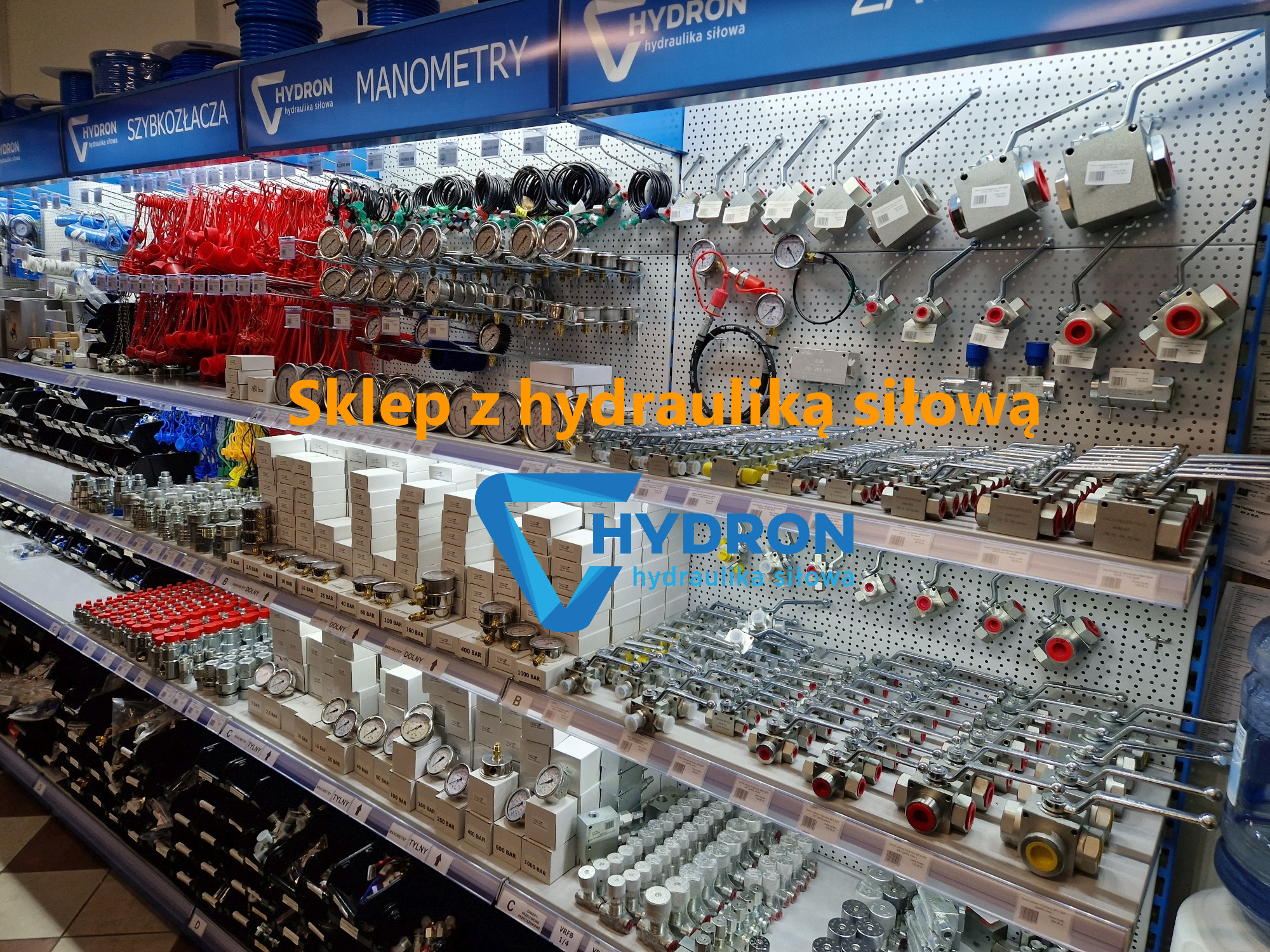 Sklep z hydrauliką siłowa