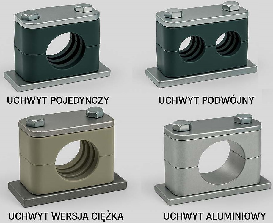 Przegląd uchwytów do rur – rodzaje, zastosowanie i dobór
