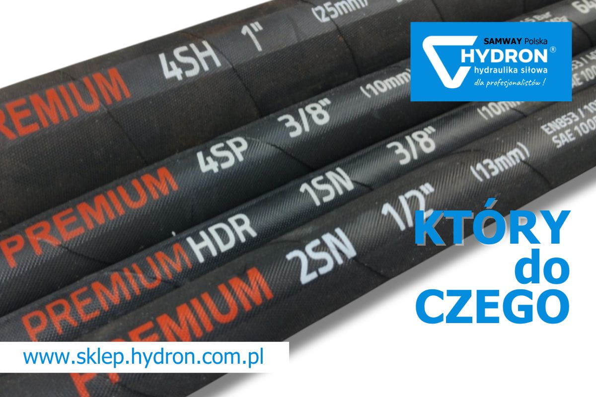 Porównanie węży hydraulicznych 1SN, 2SN, 4SP i 4SH