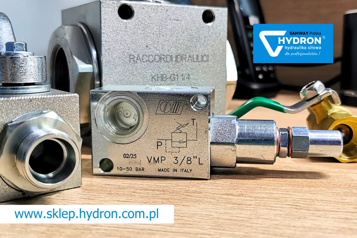 Zawór zwrotny w hydraulice - jak zapobiega cofaniu się oleju?