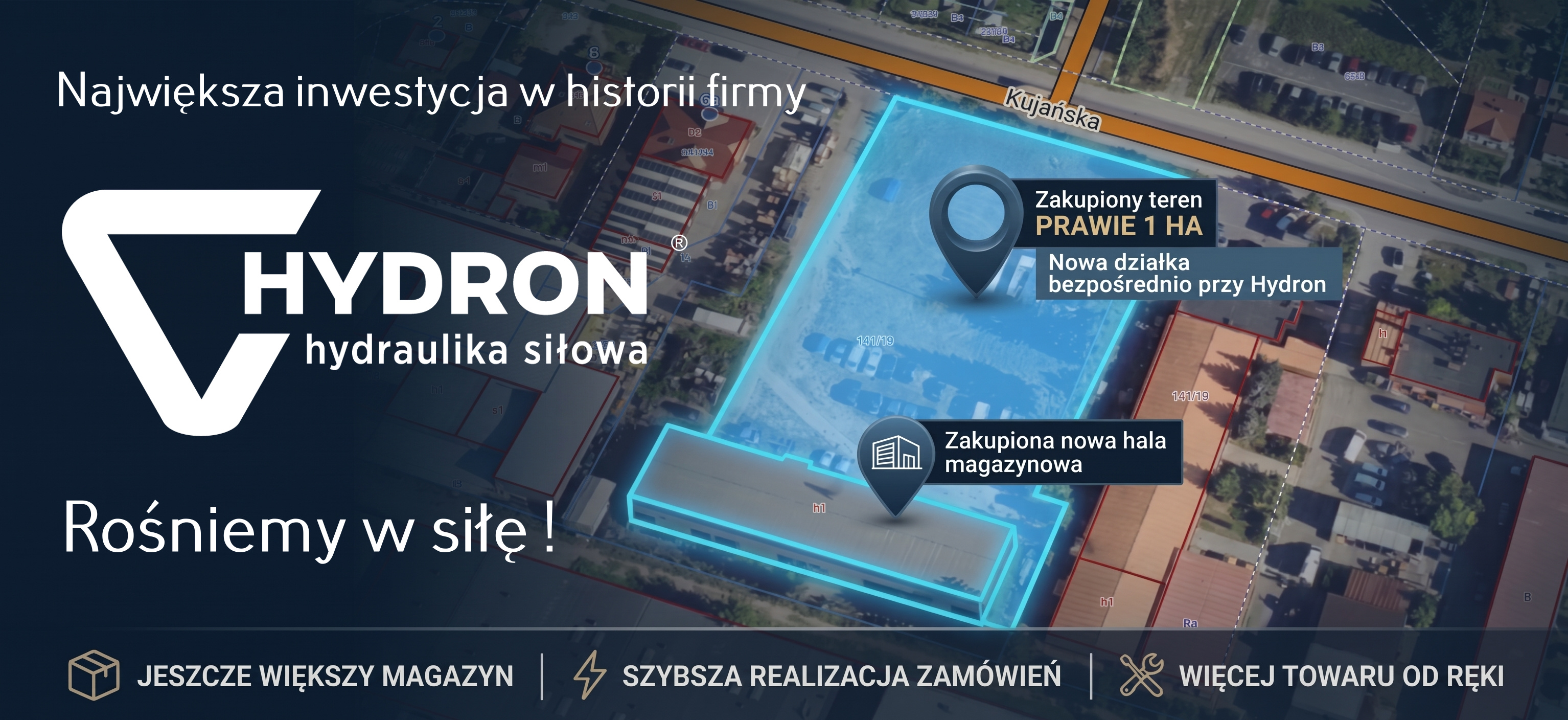 ROŚNIEMY W SIŁĘ! Największa inwestycja w historii HYDRON stała się faktem!